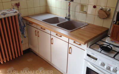 Remplacement meuble et évier