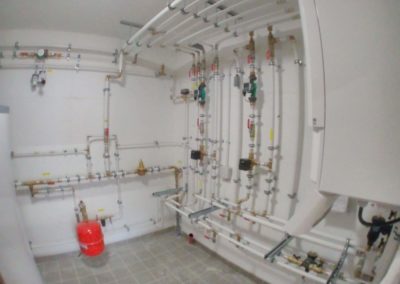 Chaufferie chauffage pompe à chaleur Manu Casier Thonon