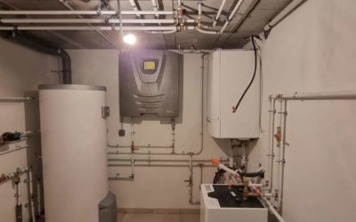 Réalisation d’une chaufferie avec mise en place d’une pompe à chaleur et système de récupération d’eau de pluie 2021